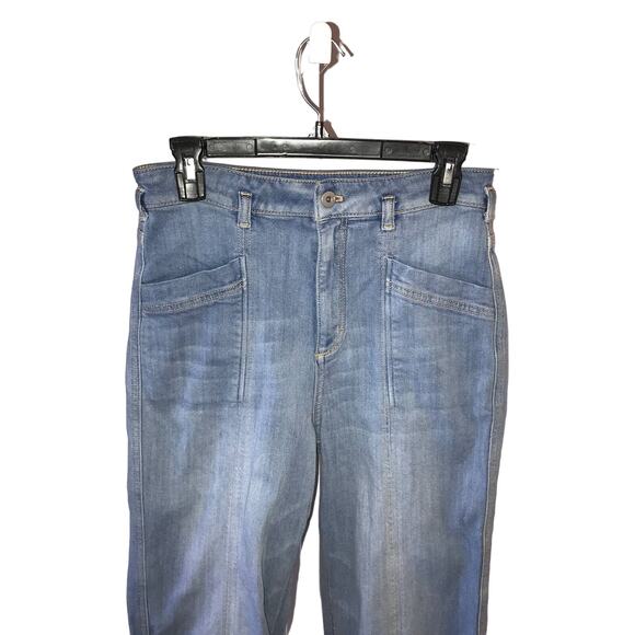 Anthropologie Pilcro & The Letterpress High Waisted Patch Pocket Jeans - Picture 3 of 9